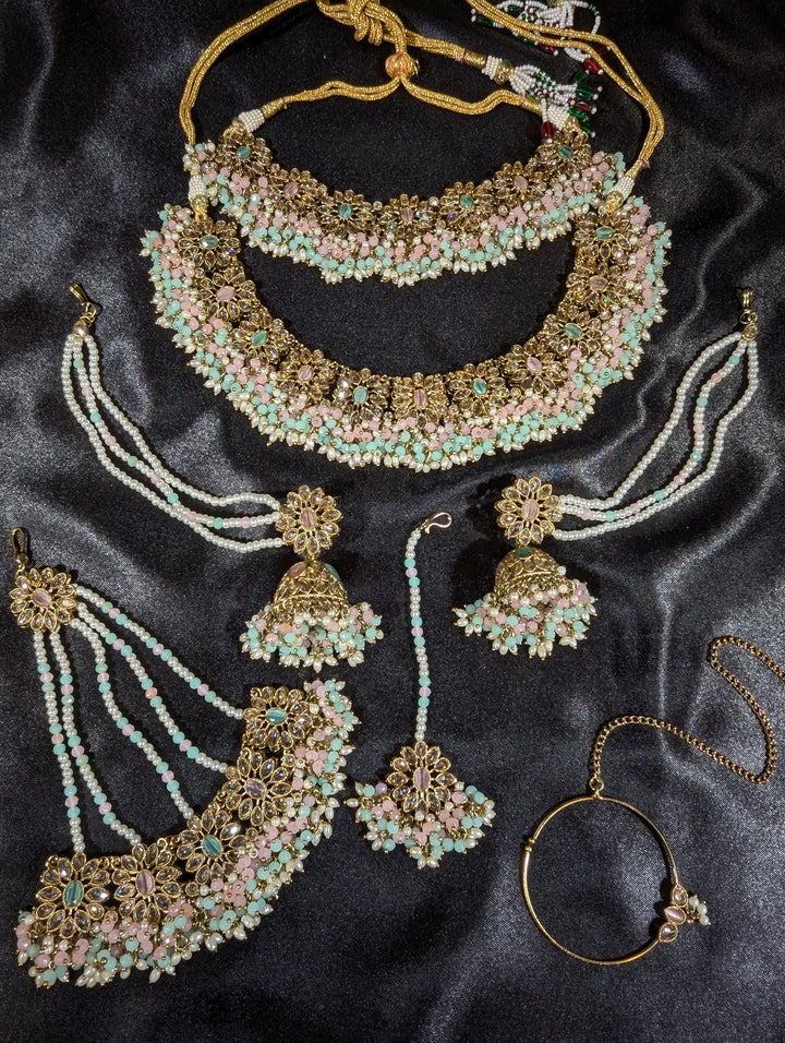 Mohini Polki Semi Bridal Set