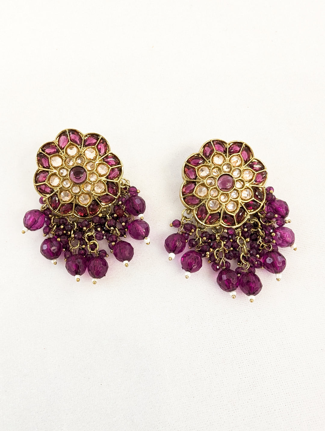 Tania Polki Earrings