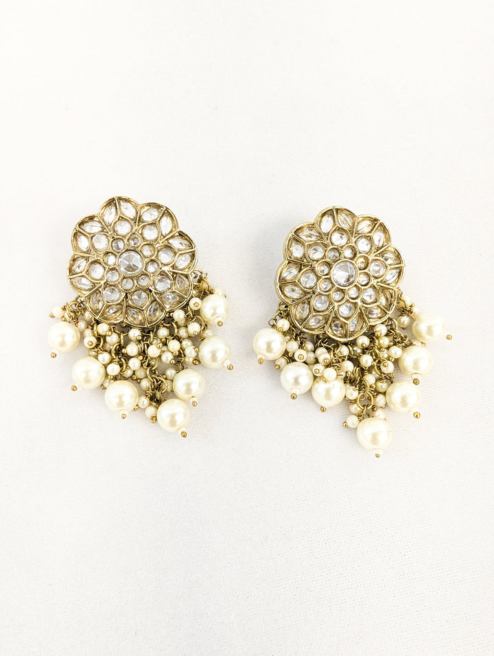 Tania Polki Earrings