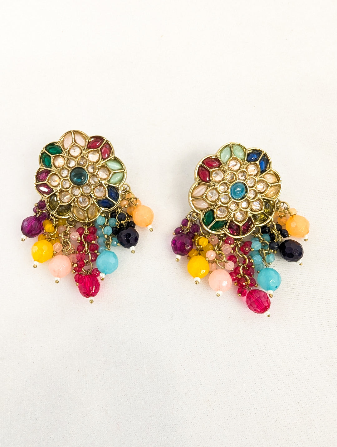 Tania Polki Earrings