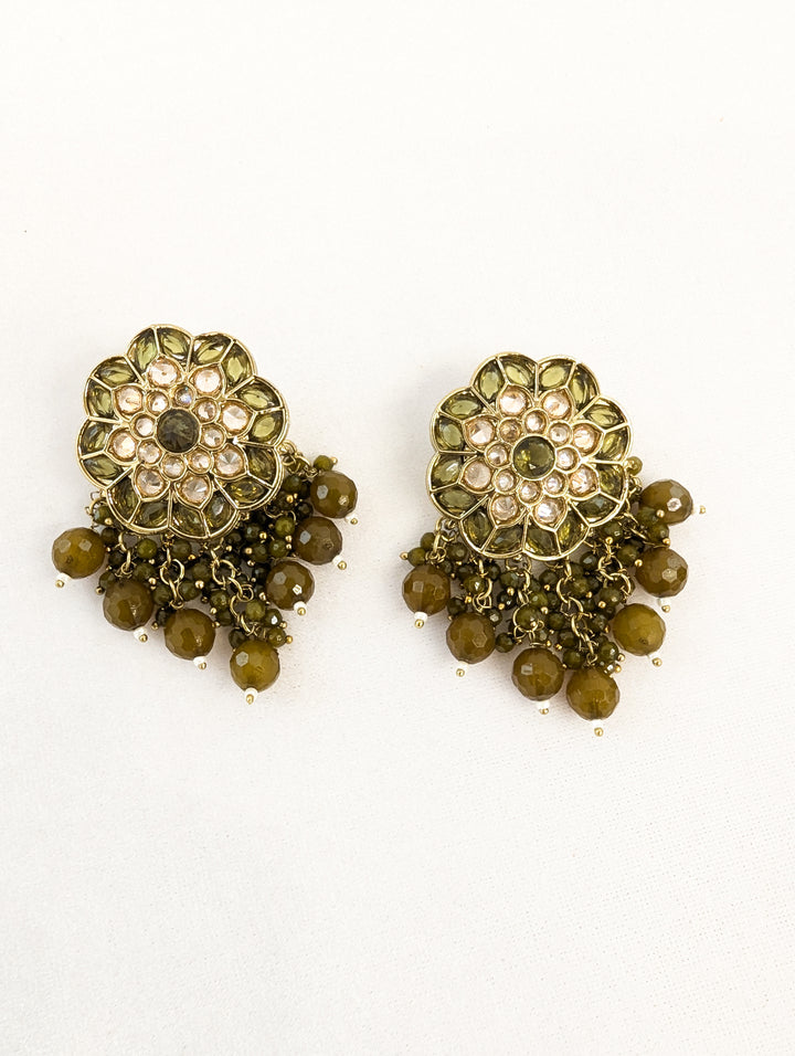 Tania Polki Earrings