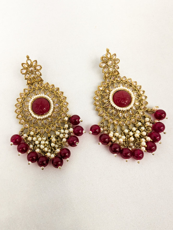 Mira Polki Earrings