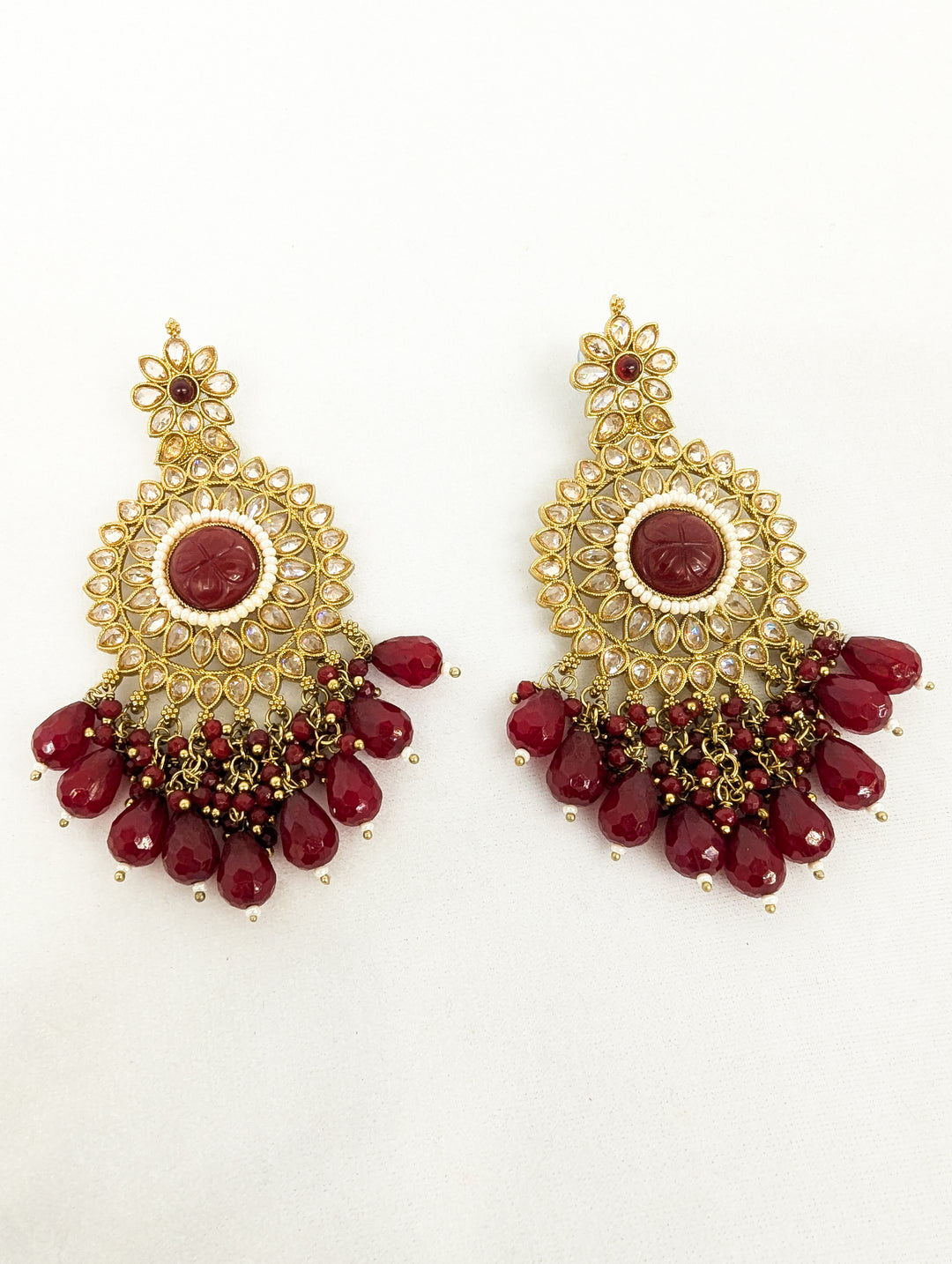 Mira Polki Earrings