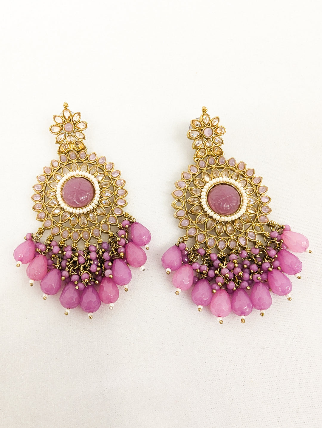 Mira Polki Earrings