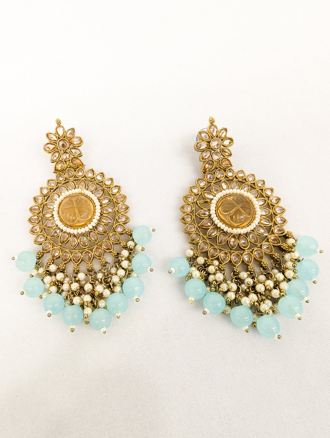 Mira Polki Earrings