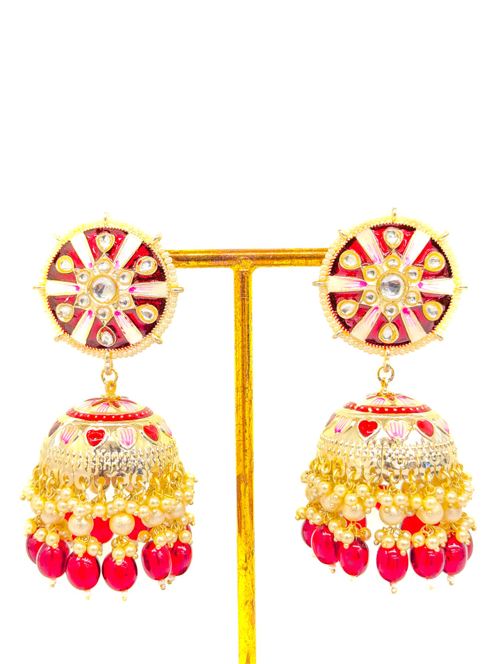 Aarya Meenakari Earring