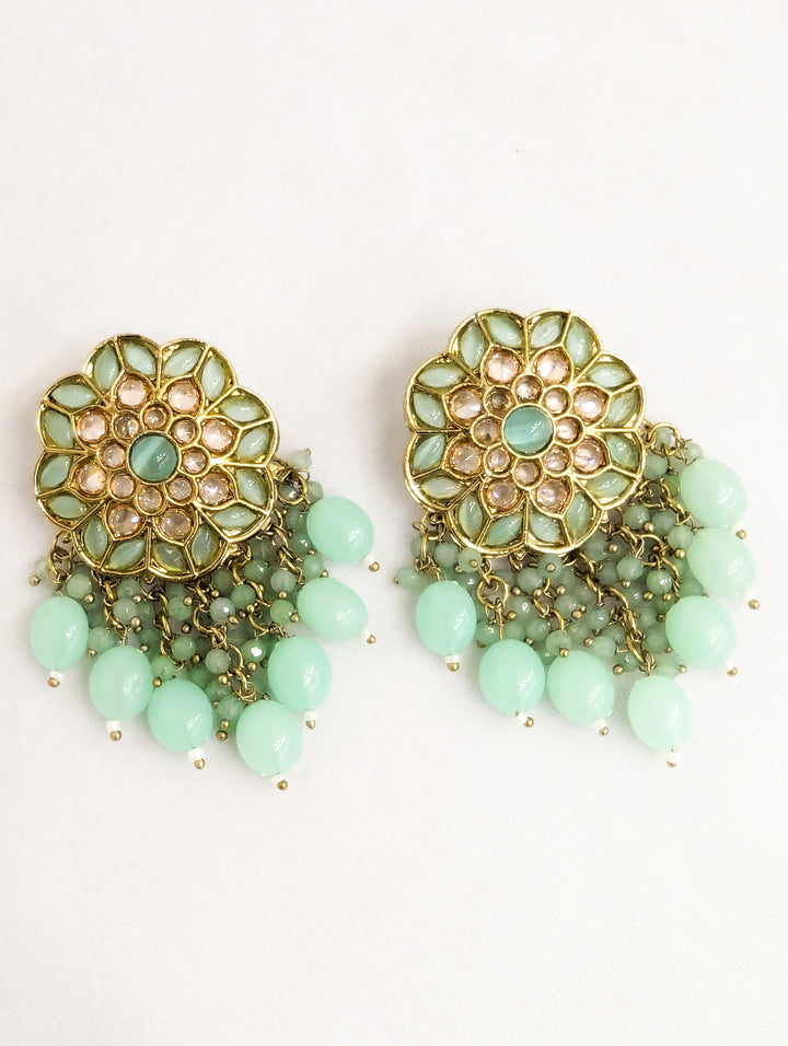 Tania Polki Earrings