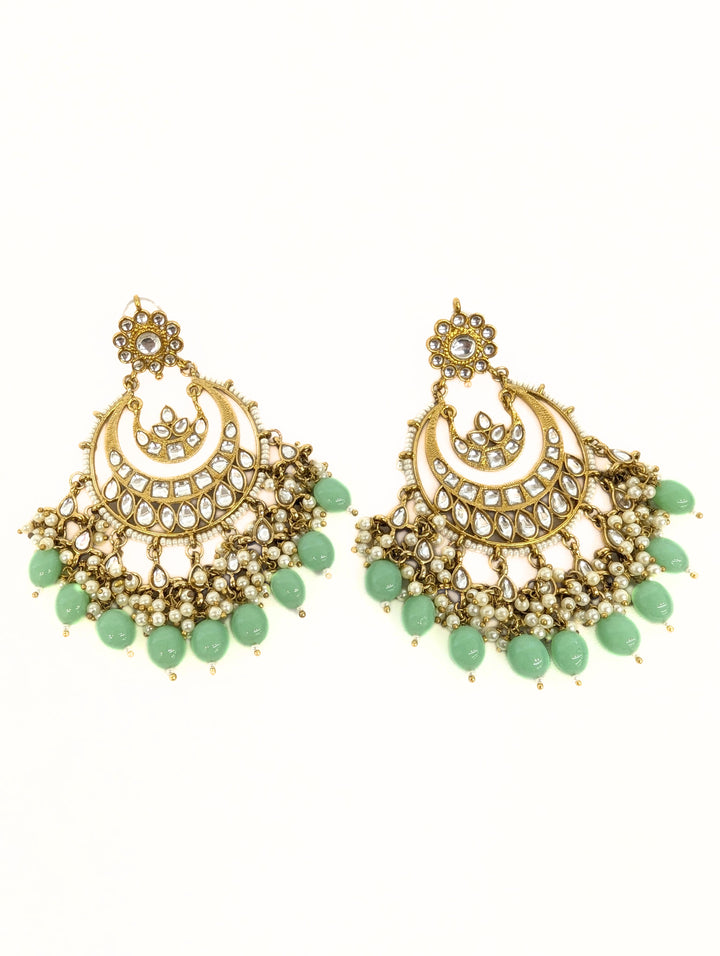 ANNA KUNDAN EARRINGS