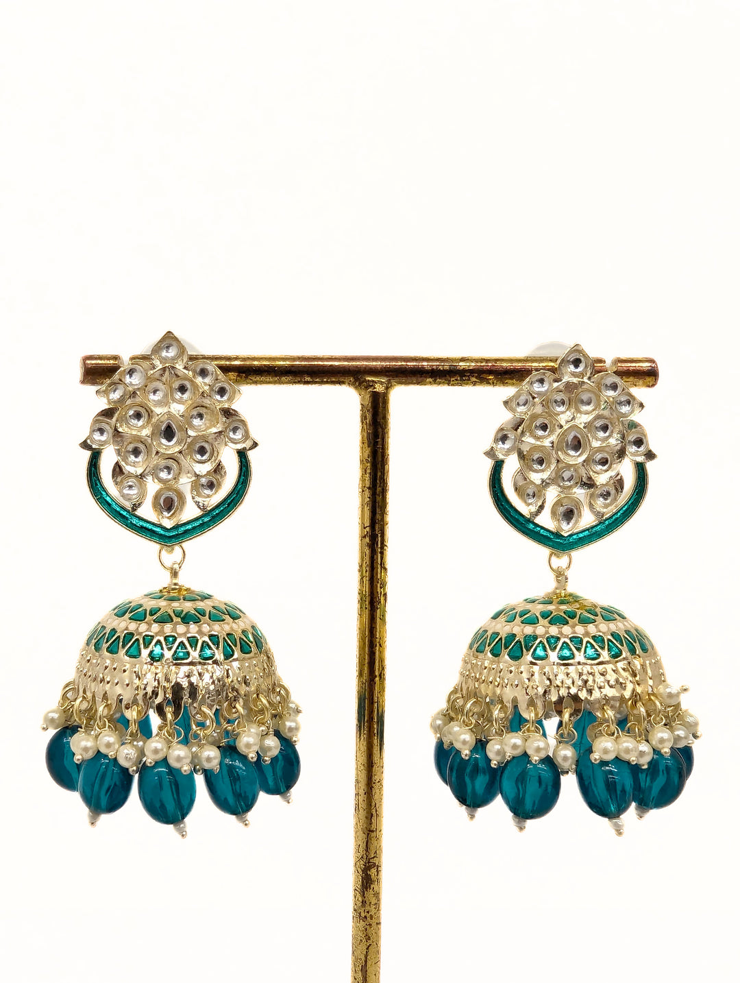 Ishita  Meenakari Earrings