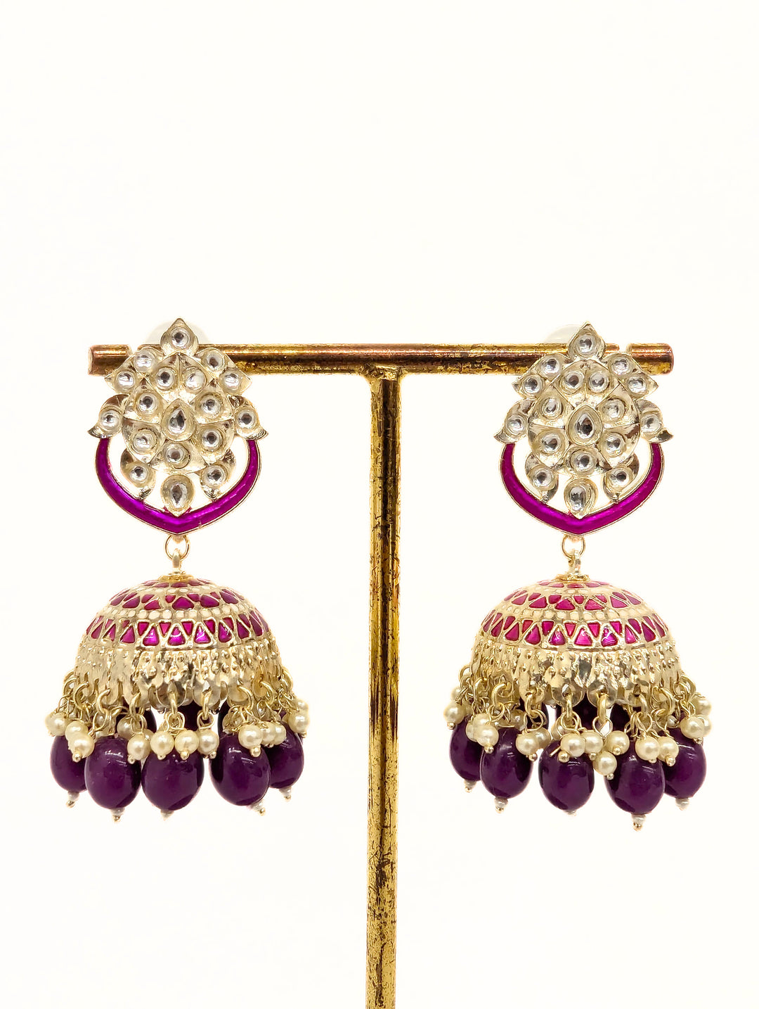 Ishita  Meenakari Earrings