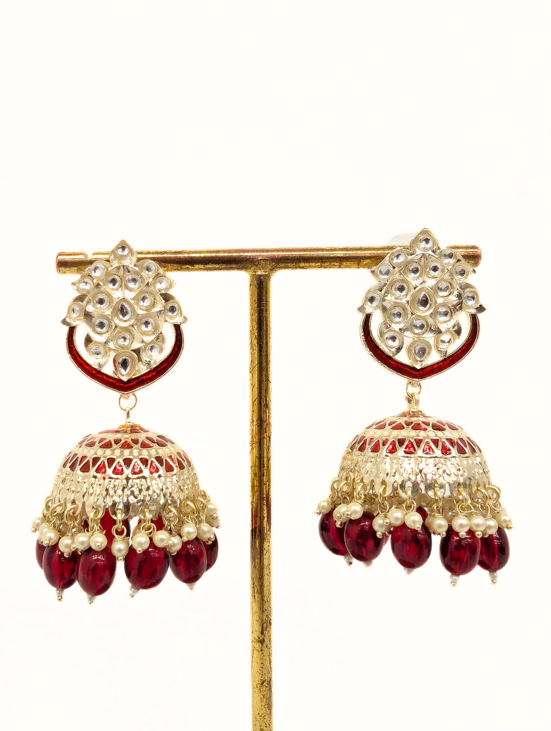 Ishita  Meenakari Earrings