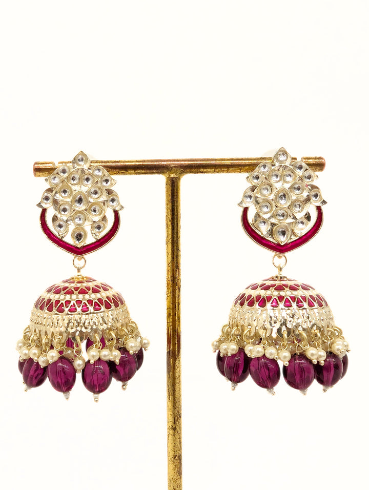 Ishita  Meenakari Earrings