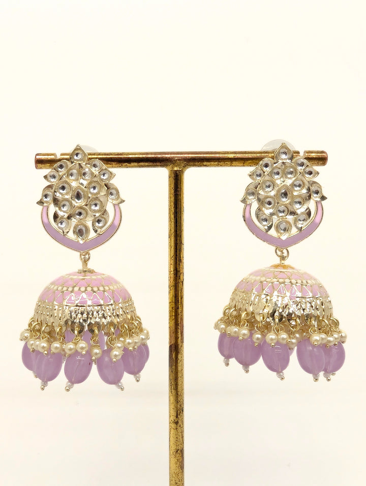 Ishita  Meenakari Earrings