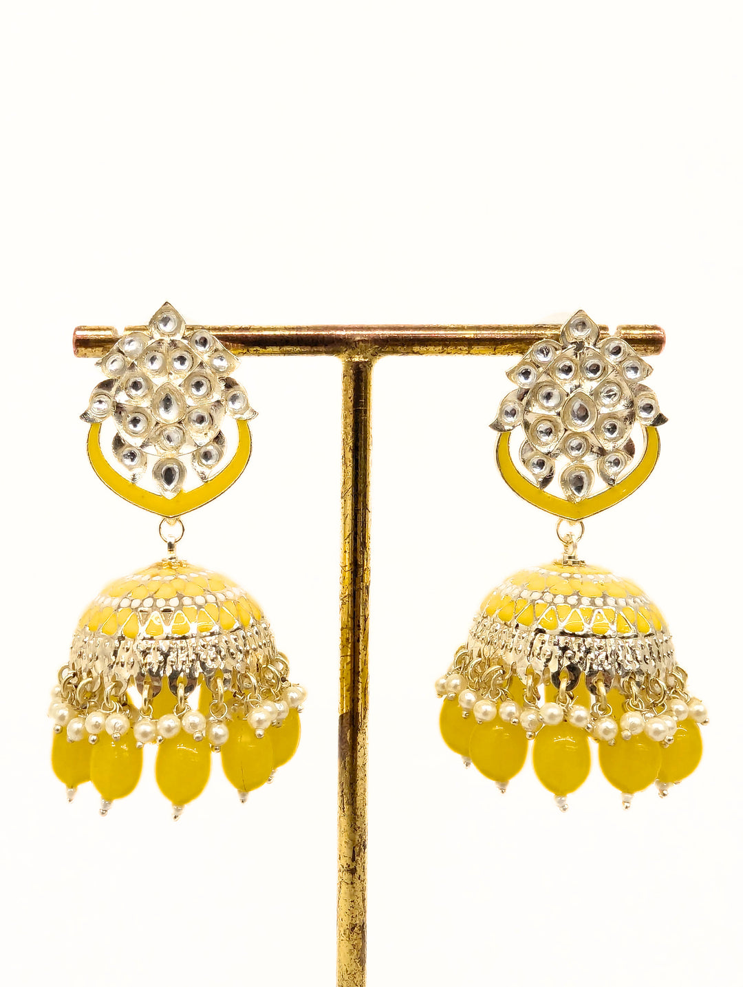 Ishita  Meenakari Earrings