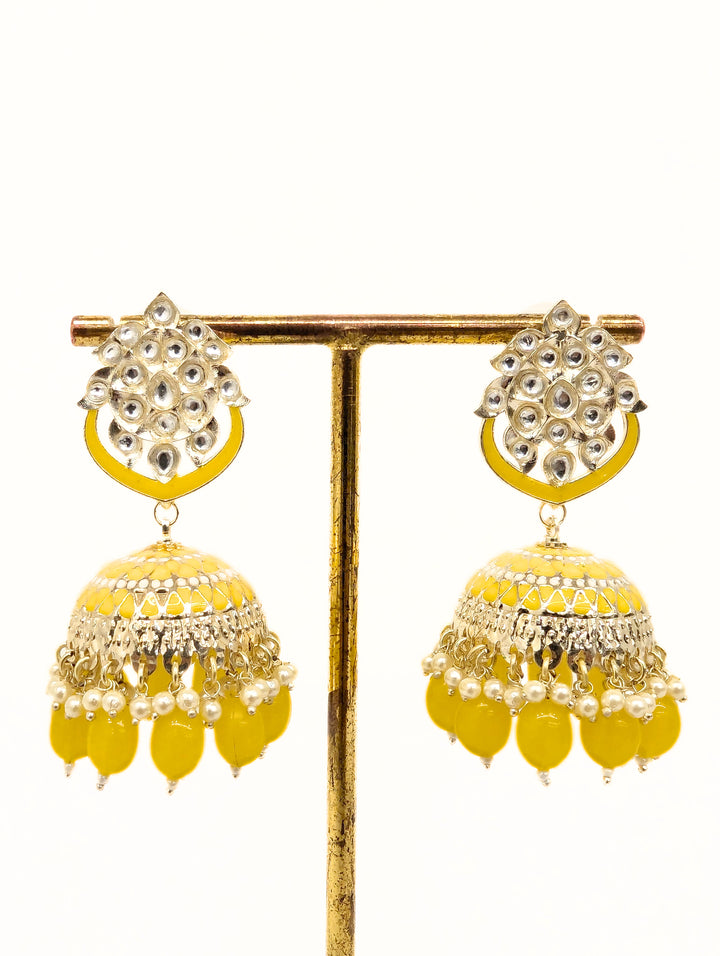 Ishita  Meenakari Earrings