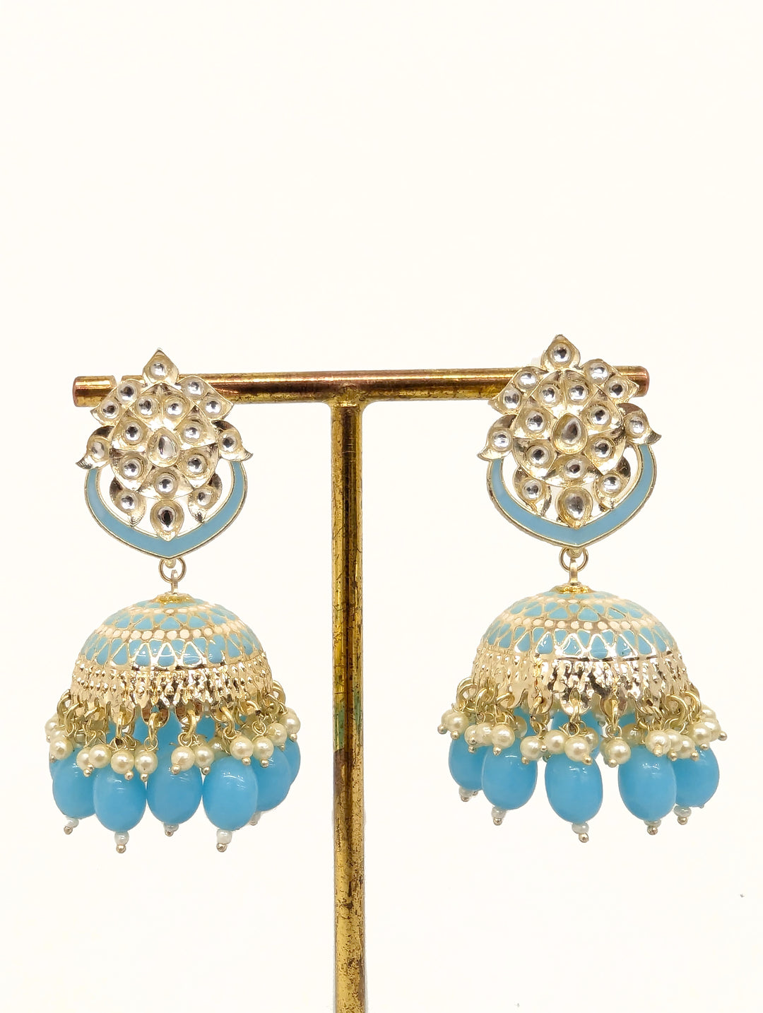 Ishita  Meenakari Earrings