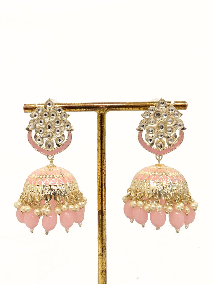 Ishita  Meenakari Earrings