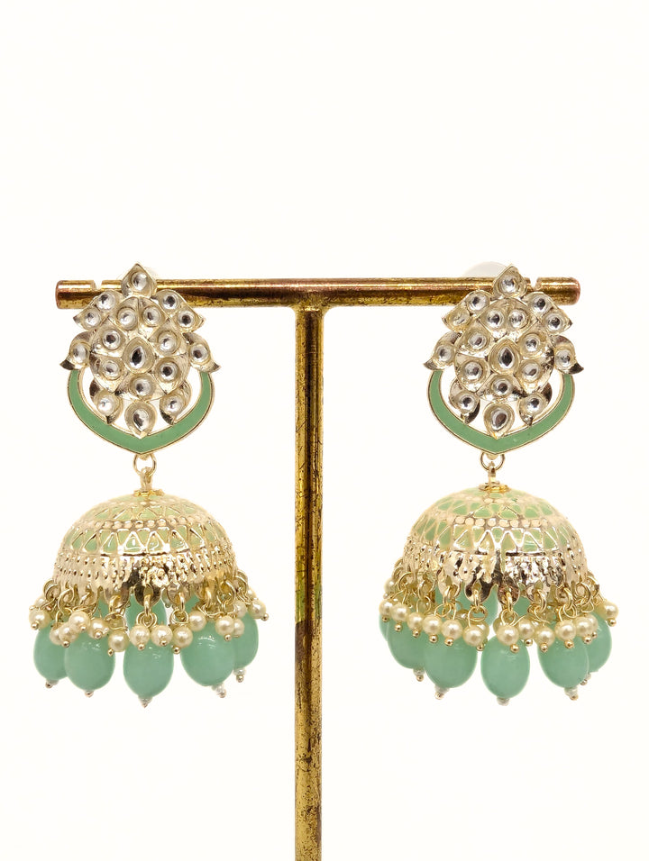 Ishita  Meenakari Earrings