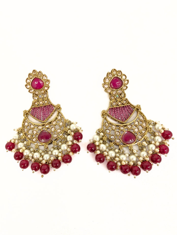 CHAITALI POLKI EARRINGS