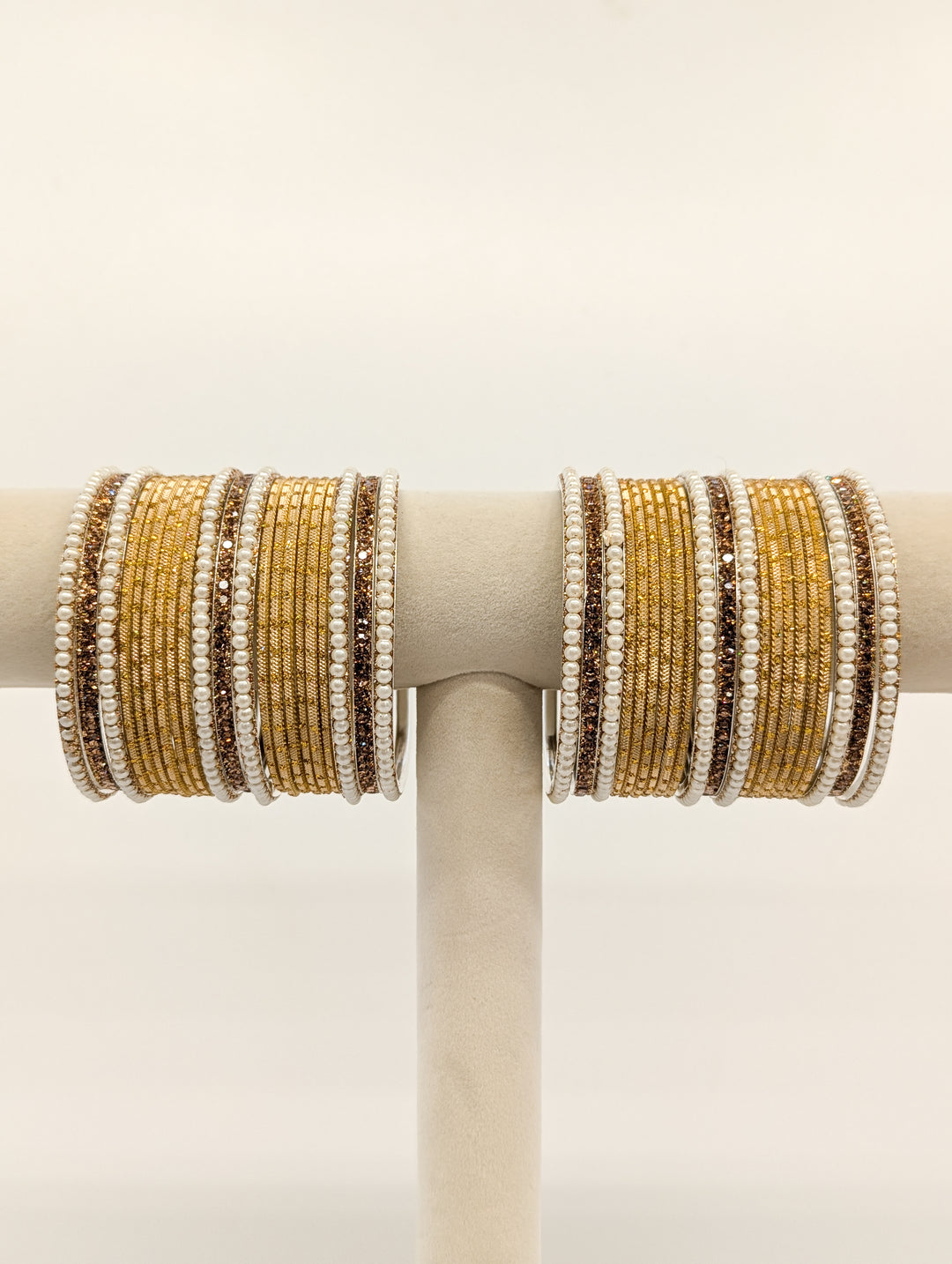 Samira Stones Bangles  - 2 HAND SET