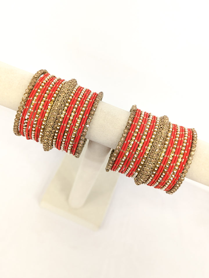 Lavanya Stones Bangles  - 2 HAND SET