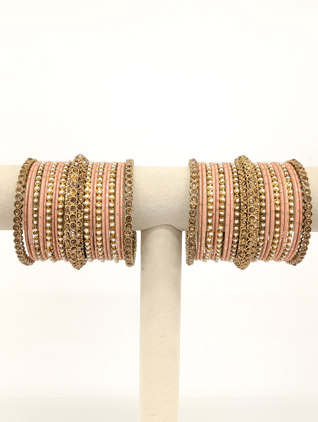 Aahna Stones Bangles  - 2 HAND SET