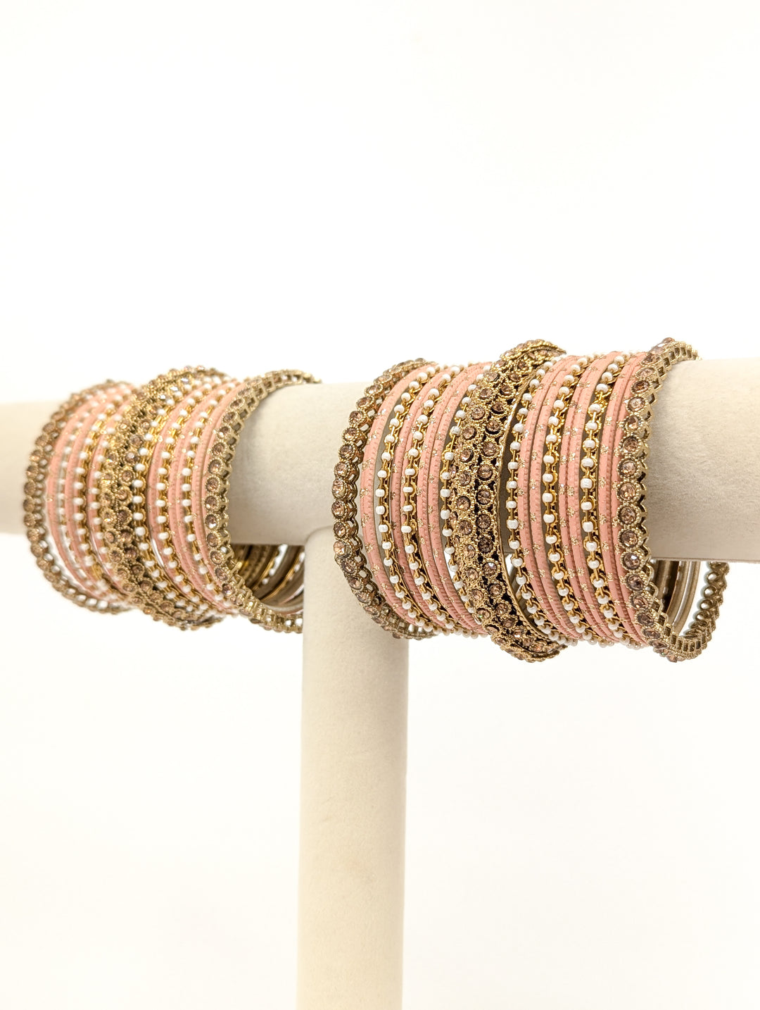 Aahna Stones Bangles  - 2 HAND SET