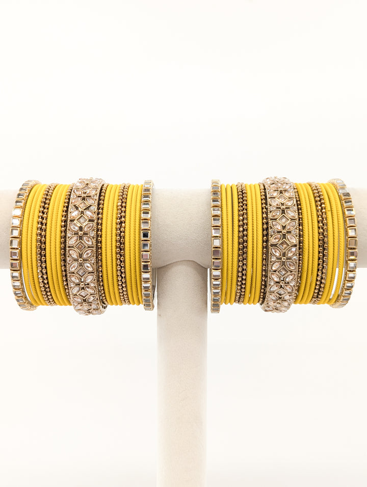 Kavya Stones Bangles  - 2 HAND SET