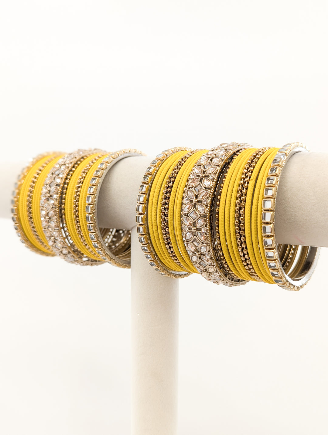 Kavya Stones Bangles  - 2 HAND SET