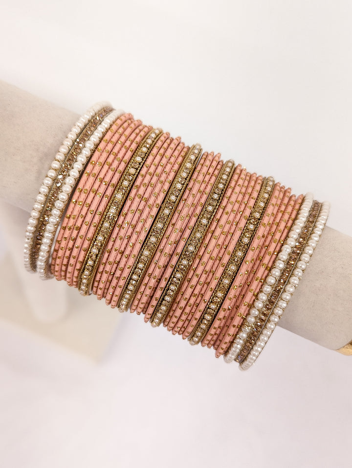 Vidya Stones Bangles  - 1 HAND SET