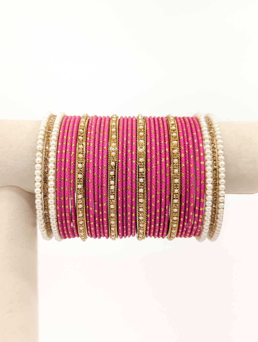 Zaina Stones Bangles  - 1 HAND SET