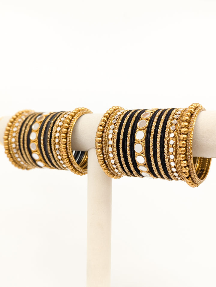 Mitali Mirror Bangles  - 2 HAND SET