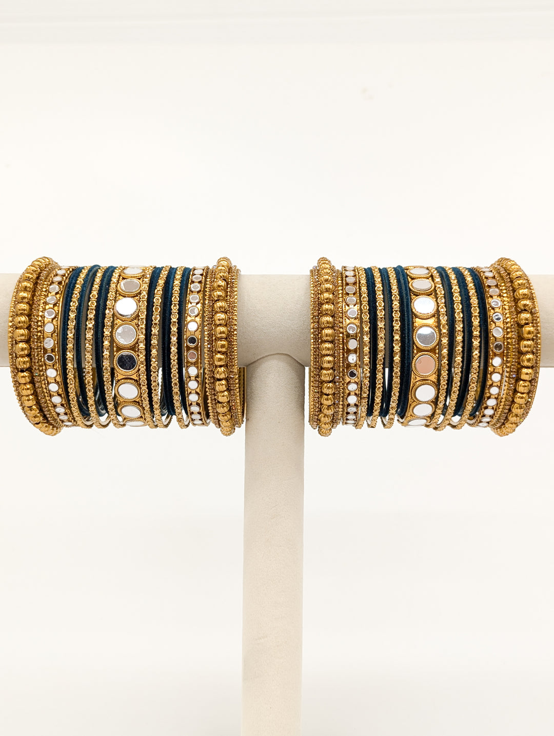 Madhavi Mirror Bangles  - 2 HAND SET