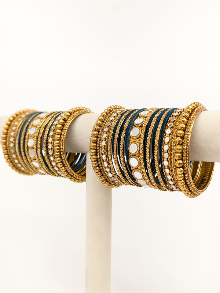 Madhavi Mirror Bangles  - 2 HAND SET