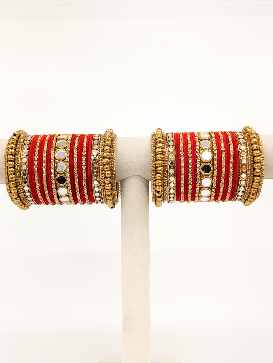 Deepika Mirror Bangles  - 2 HAND SET