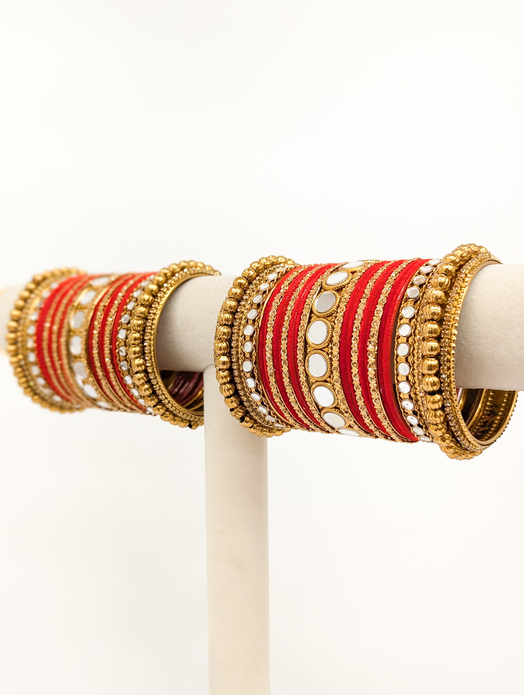 Deepika Mirror Bangles  - 2 HAND SET