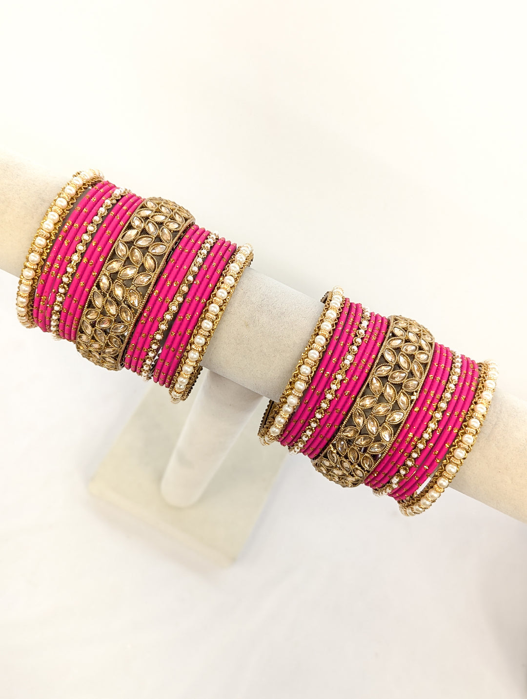 Kavya Stones Bangles  - 2 HAND SET