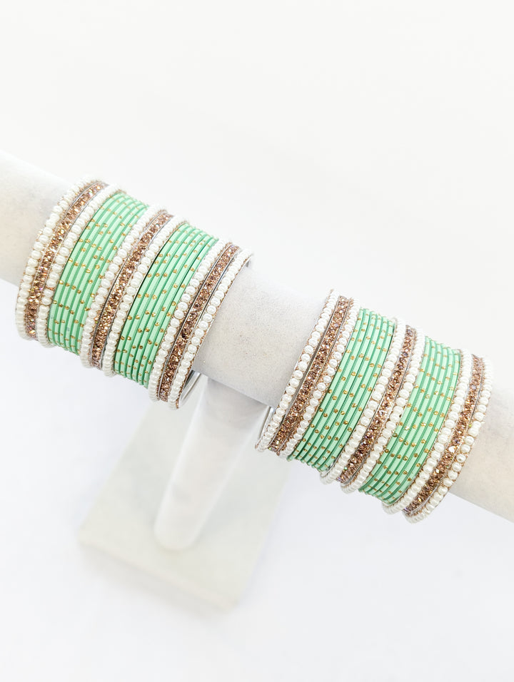 Himani Stones Bangles  - 2 HAND SET