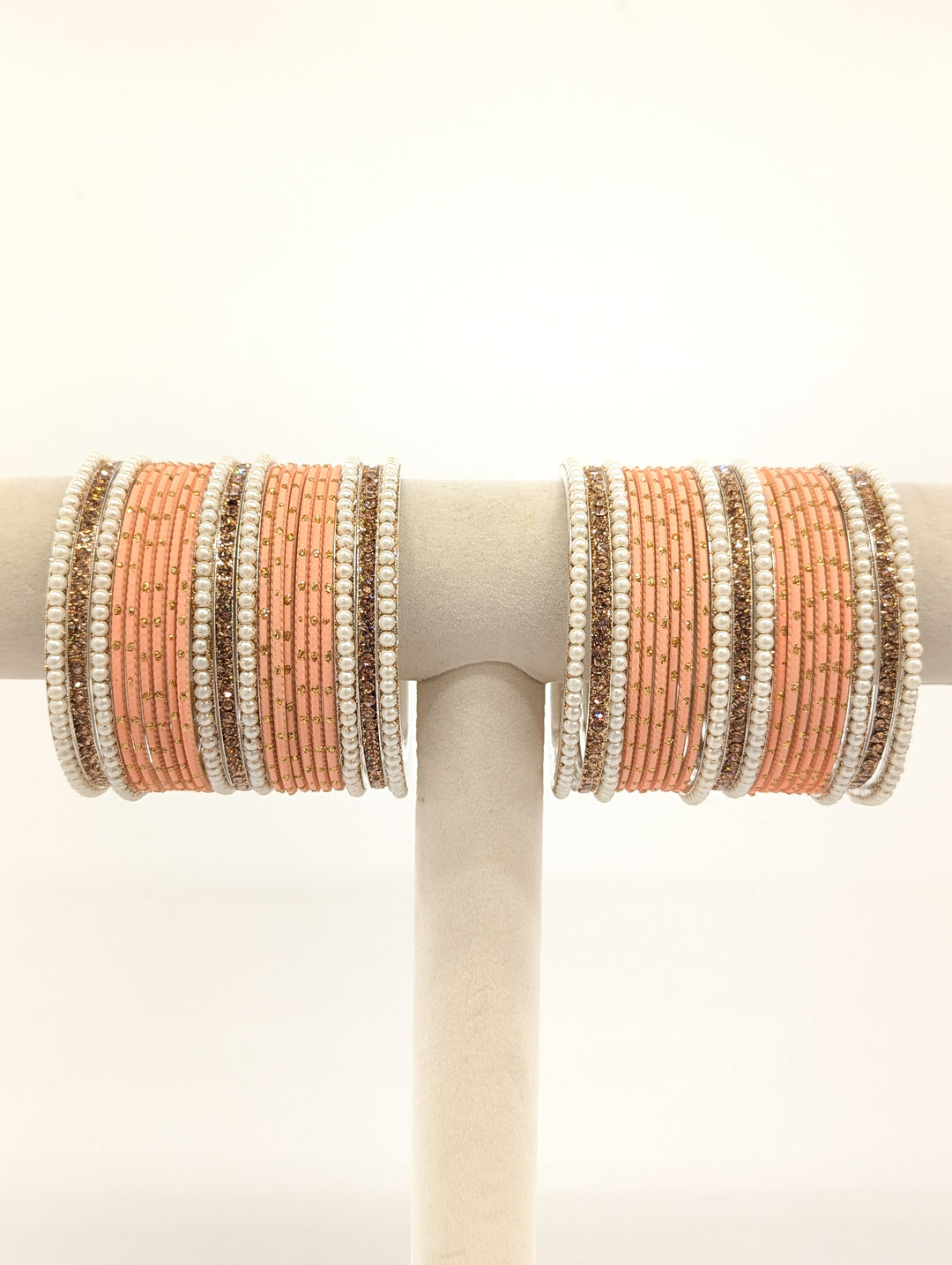 Trisha Stones Bangles  - 2 HAND SET