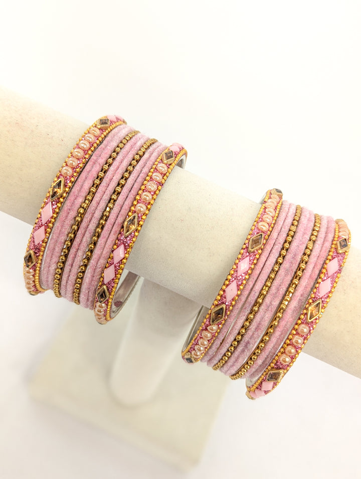 Janhvi Valvet Bangles  - 2 HAND SET