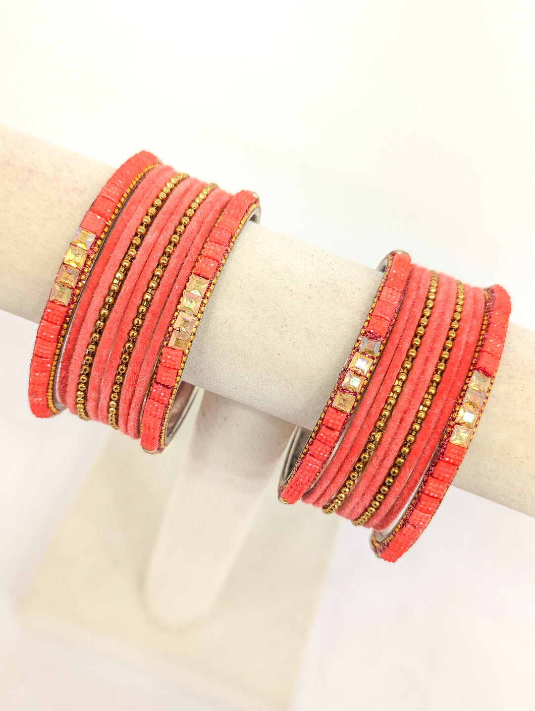 Valvet Bangles  - 2 HAND SET