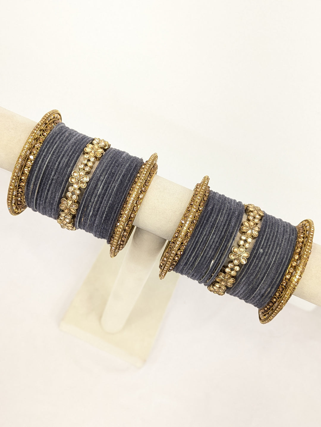 Samaira Stones Bangles  - 2 HAND SET