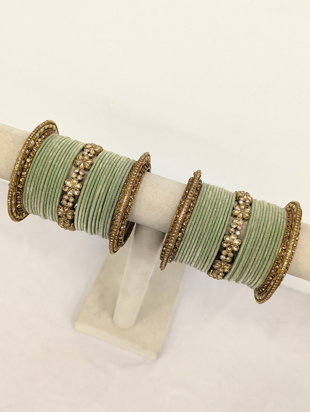 Samaira Stones Bangles  - 2 HAND SET