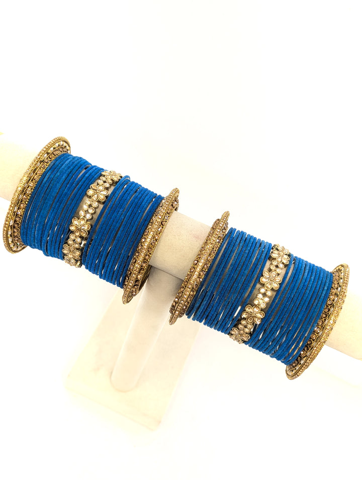 Samaira Stones Bangles  - 2 HAND SET