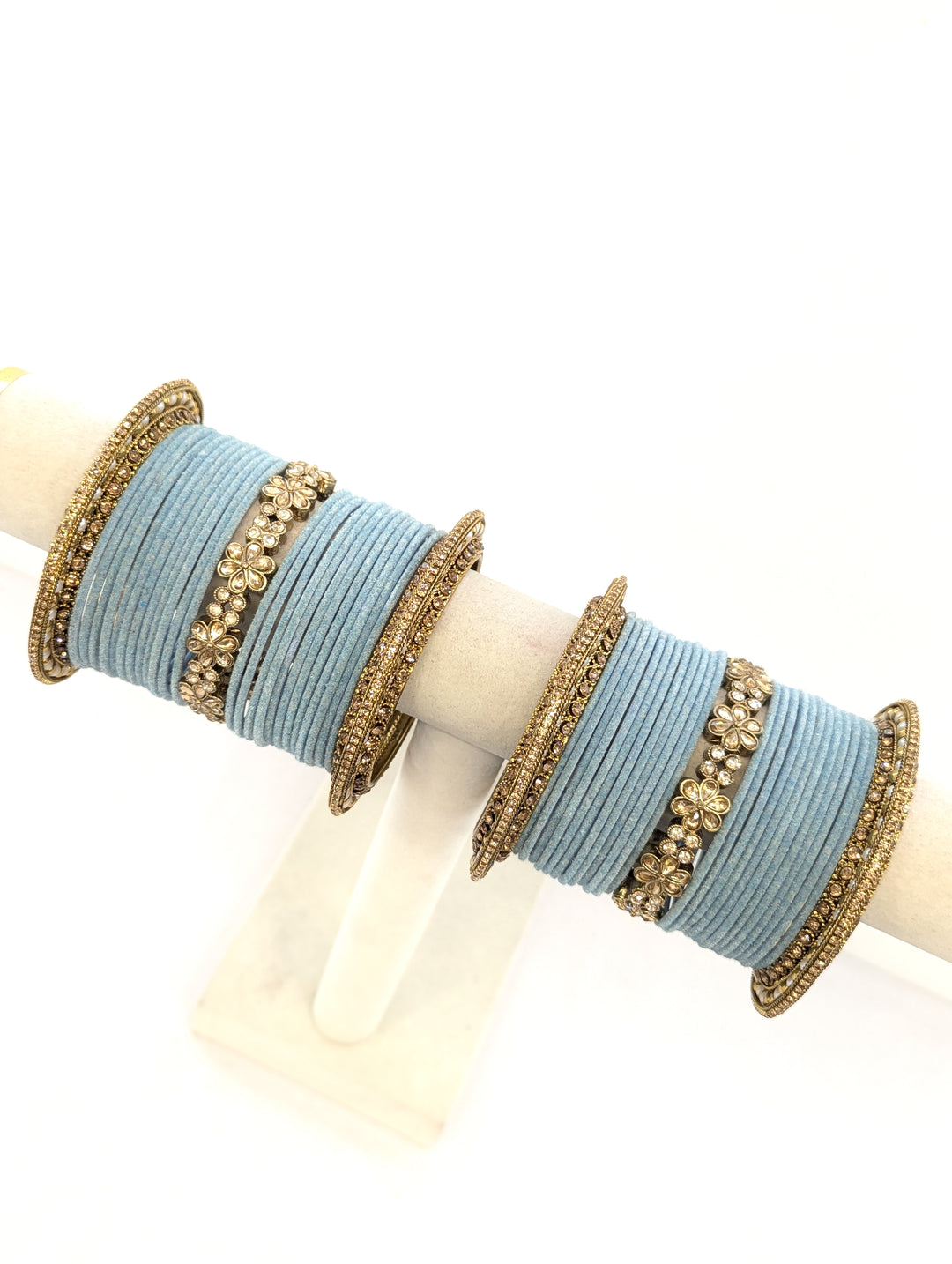 Samaira Stones Bangles  - 2 HAND SET