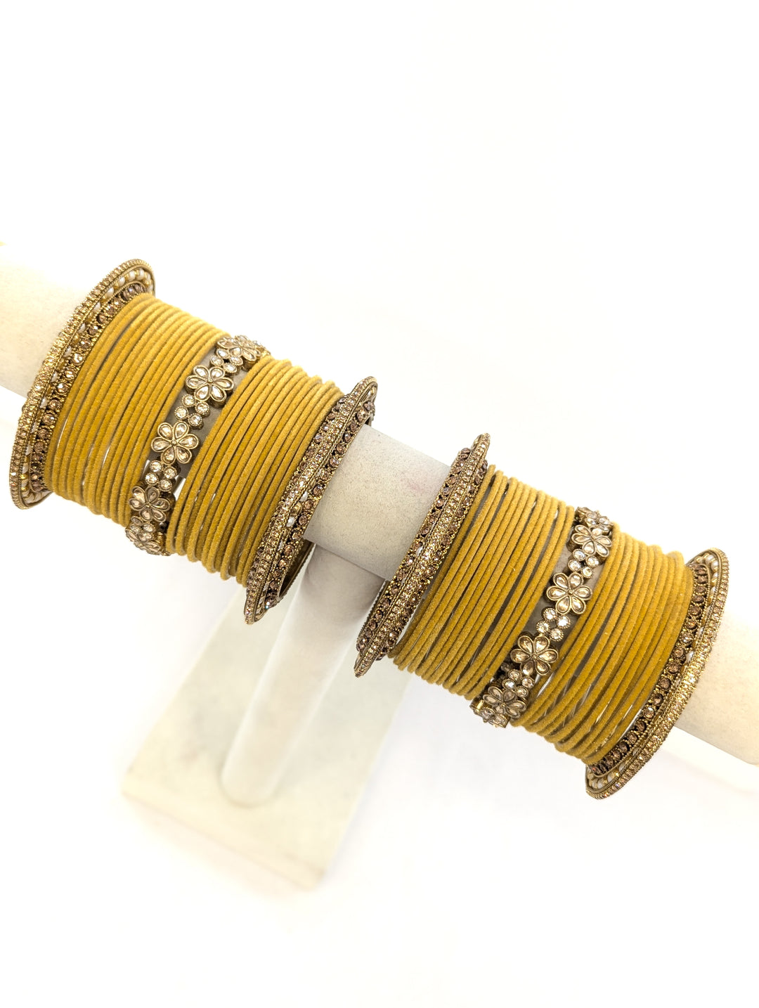 Samaira Stones Bangles  - 2 HAND SET