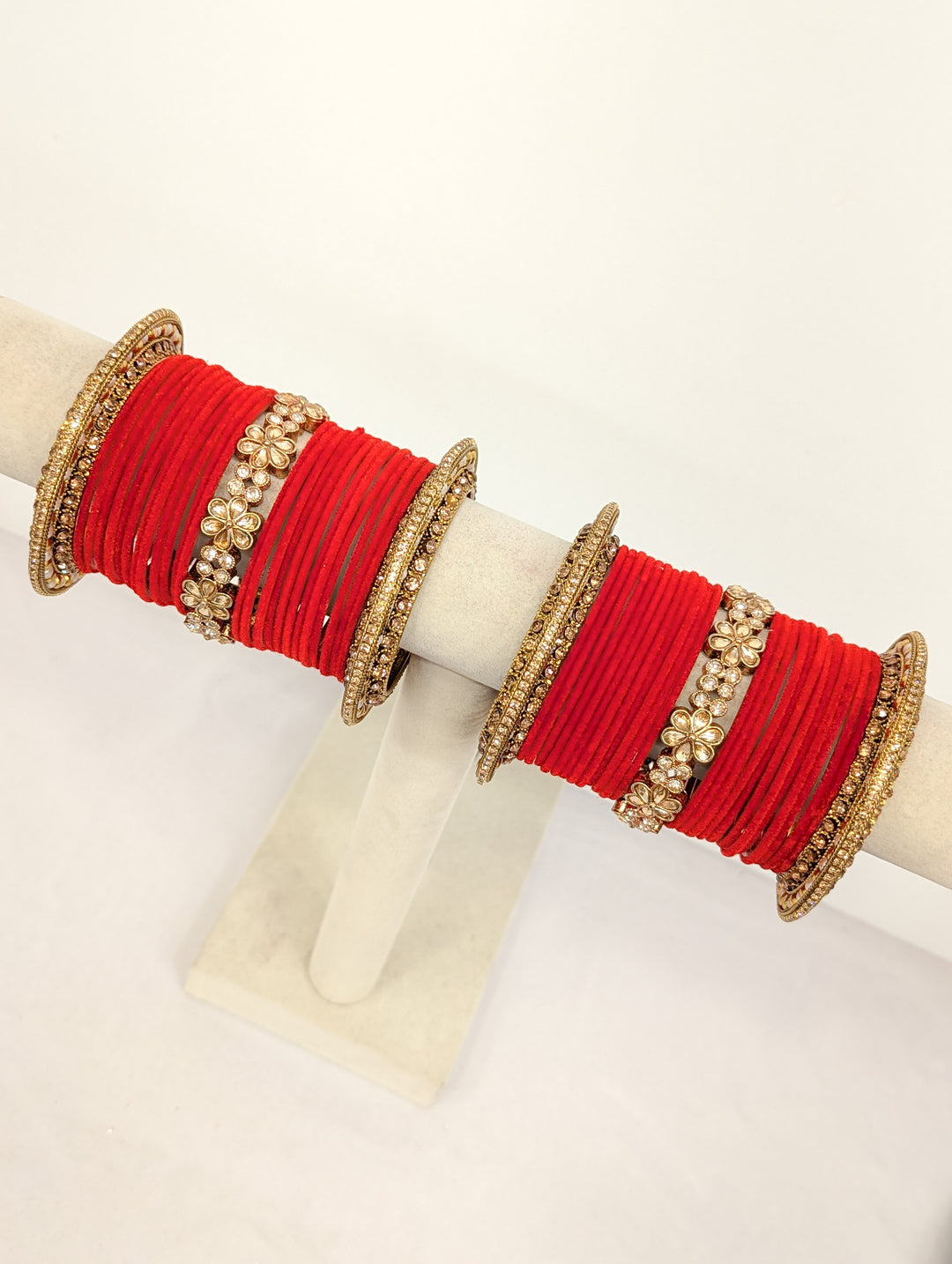 Samaira Stones Bangles  - 2 HAND SET