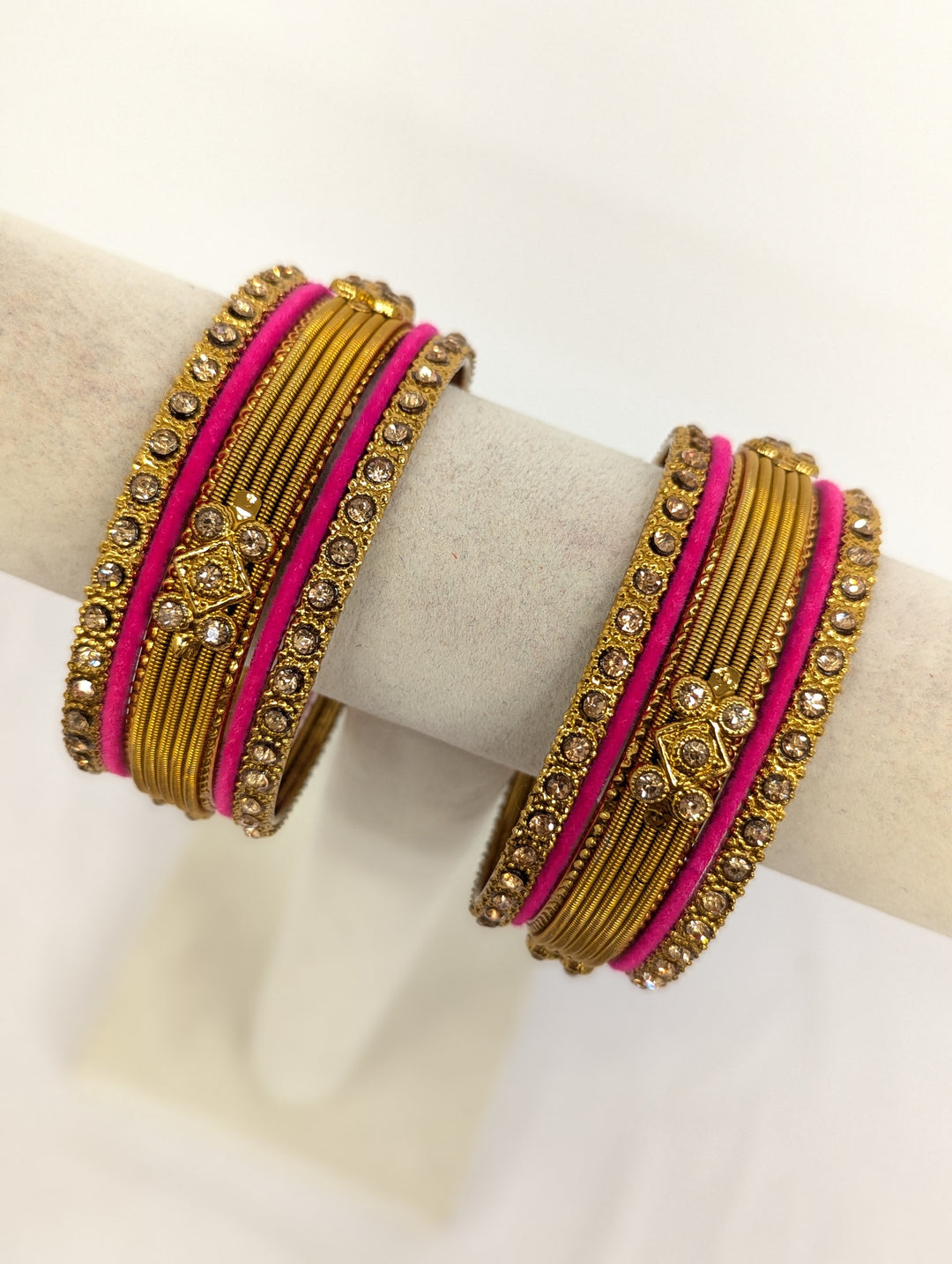 Zara Stones Bangles  - 2 HAND SET