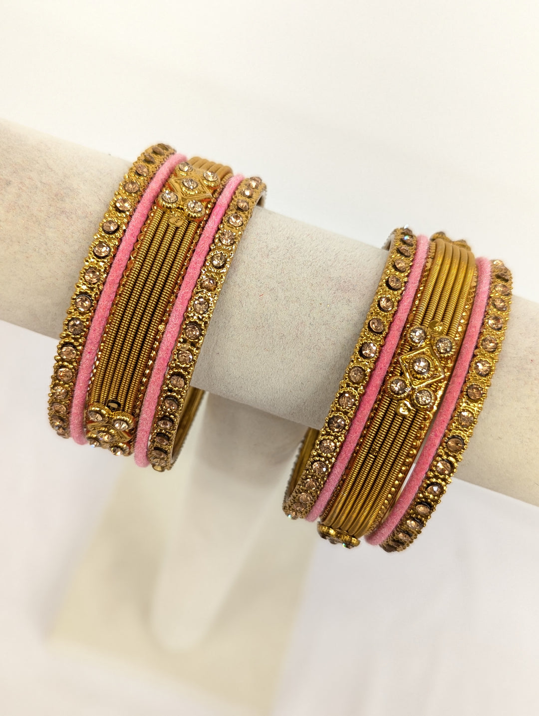 Zara Stones Bangles  - 2 HAND SET