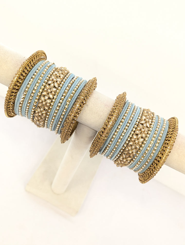 Mahi Stones Bangles  - 2 HAND SET